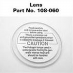 Maglite Rechargeable Flashlight Replacement Glass Lens 108-000-060