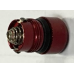 Solitaire Tailcap Assembly (Red) - Cap,Seal,Spring,Ground, 108-191