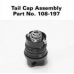 Maglite 2AAA MiniMag Tailcap Assembly 108-000-197, 108-197, Black