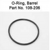 Maglite D Cell Barrel O-Ring Seal, W/D In Serial No.