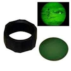 Maglite C/D Cell Night Vision Green Lens, ASXXER8, 108-612