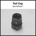 Solitaire Tailcap Only - Black