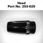LED AA Mini Maglite Replacement Head, Black 253-000-025, 253-025