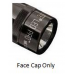 2 AA Mini Maglite PRO LED Replacement Face Cap, Black 255-000-001