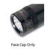 2 AA Mini Maglite PRO+ LED Replacement Face Cap, Black 255-000-008