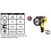 Streamlight Waypoint Pistol Grip C4 LED Spotlight, 44900 Yellow