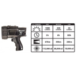 Streamlight Waypoint 300 Pistol Grip Rechargeable Spotlight with C4 LED, 44911, Black