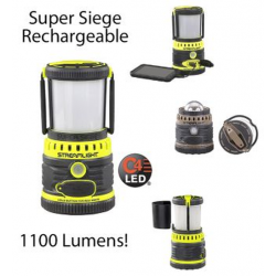 Streamlight Super Siege Rechargeable LED Lantern with USB Charging Port, 44945, Yellow