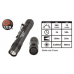 Streamlight ProTac 2L LED Lithium Flashlight, Black 2CR123A, 88031