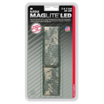 Maglite 2AA LED MiniMag Nylon Full Flap Belt Holster, AP2X106, Camo