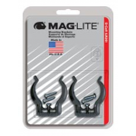 Maglite D Size Mounting Brackets, 2/pack, ASXD026