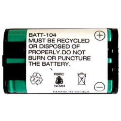 Ultralast Panasonic HHR-P104 3.6V 700mAh NiMH Cordless Phone Battery, BATT-104