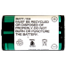 Ultralast Panasonic HHR-P104 3.6V 700mAh NiMH Cordless Phone Battery, BATT-104