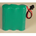 Ultralast Panasonic HHR-P505 3.6V 1500mAh NiMH Cordless Phone Battery, BATT-14
