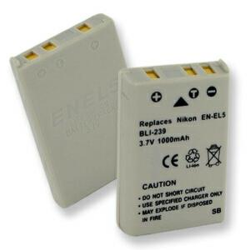 Nikon EN-EL5 3.7V 1000mah Digital Camera Replacement Battery, BLI-239