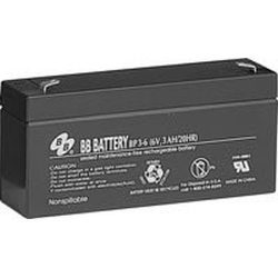 BB Battery, BP3-6T1, 6V 3Ah Sealed Lead Acid Battery