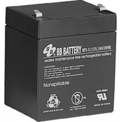 BB Battery, BP5-12T2, 12V 5Ah Sealed Lead Acid Battery