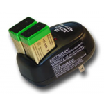 PowerIzer 2-Bay NiMH & NiCad 9V Battery Charger, CH-V228