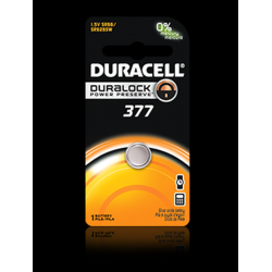 Duracell 377/376 Watch Battery (SR66, SR626SW), D377BPK