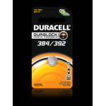 Duracell 384/392B Watch Battery (SR41, GS3, G3, LR41 Replacement), D384-392PK