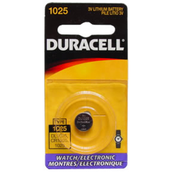 Duracell DL1025BPK 3V Lithium Coin Cell Battery