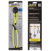 Nite Ize Gear Tie 24 inch Dockable Reusable Twist Tie, Neon Yellow, GLK24-33-R3