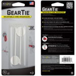 Nite Ize Gear Tie 3 inch Mountables Cord Organizer, White, GTC3-02-2R7