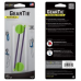 Nite Ize Gear Tie 4 inch Mountables Hanging Twist Tie, Purple/Green, GTU4-M2-2R7