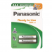 Panasonic DECT AAA NiMh AAA Cordless Phone Batteries, 2/pack, HHR-4DPA/2B