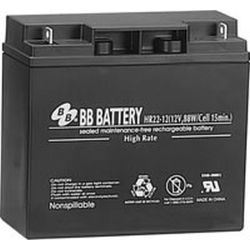 BB Battery, HR22-12B1, 12V 20Ah Sealed Lead Acid Battery