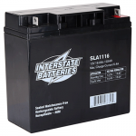 Interstate Battery, SLA1116, 12v 18Ah Sealed Lead Acid Battery, B1