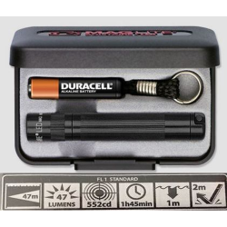 Maglite LED Solitaire Gift Box, J3A012, Black