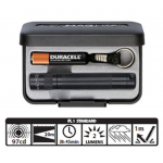Maglite Incandescent Solitaire Gift Box, K3A012, Black