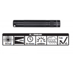 Maglite Incandescent Solitaire Flashlight, K3A016, Black