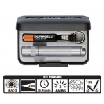 Maglite Incandescent Solitaire Gift Box, K3A092, Gray