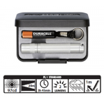Maglite Incandescent Solitaire Gift Box, K3A102, Silver