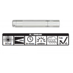 Maglite Incandescent Solitaire Flashlight, K3A106, Silver