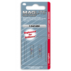 Maglite Solitaire Replacement Lamp LK3A001, 107-000-436, 2/Card