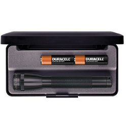 Maglite 2AA MiniMag Gift Box, M2A01L, Black