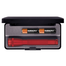 Maglite 2AA MiniMag Gift Box, M2A03L, Red