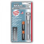 Maglite 2AA MiniMag Flashlight, M2A096, Gray