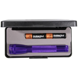 Maglite 2AA MiniMag Gift Box, M2A98L, *Purple
