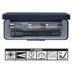 Maglite 2AAA MiniMag Gift Box, M3A012, Black