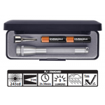 Maglite 2AAA MiniMag Gift Box, M3A092, Gray