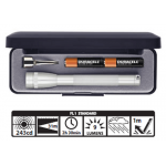 Maglite 2AAA MiniMag Gift Box, M3A102, Silver