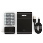 Maha PowerEx Compact USB Charger w/4 AA Imedion batteries, MH-C204U-04IGS