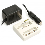 Powerex MH-C490F Stealth Two-Hour Compact 4-Bank 9V NiMH Battery Charger, MH-C490F