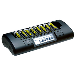 Powerex Maha MH-C801D Eight Cell 1-Hr PRO AA/AAA Charger, MH-C801D