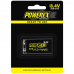 MAHA PowerEx Precharged 8.4V 300mAh NiMH 9V Form Rechargeable Battery, MHR84VP