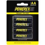 MAHA PowerEx Precharged AA 1.2V 2600mAh NiMH Rechargeable Batteries, 4/pack, MHRAAP4
